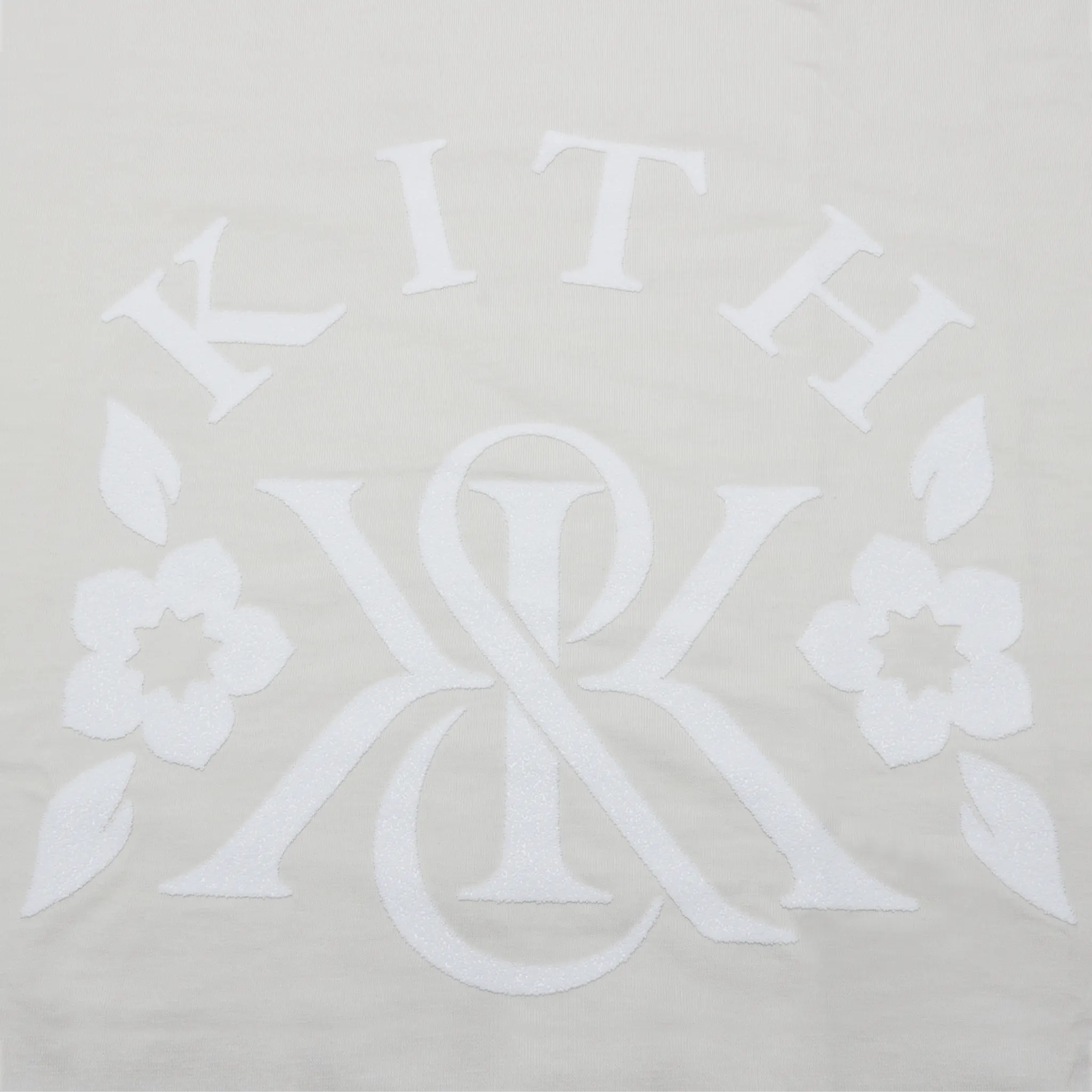 Detailed View of Kith K&K Caviar Chalk T-Shirt